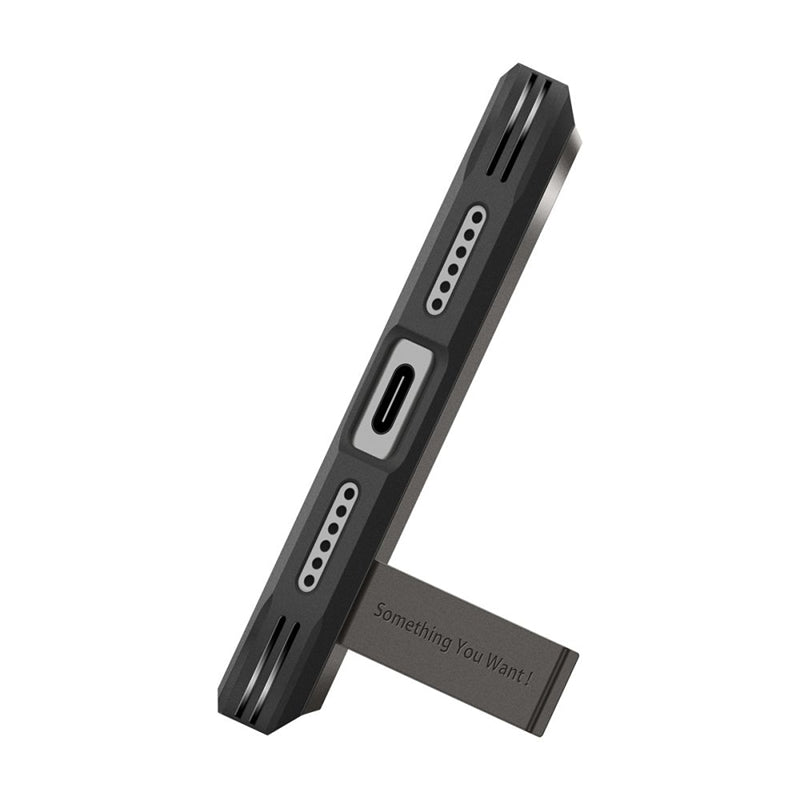 Spigen Tough Armor T Mag MagSafe - Dėklas iPhone 17 Pro Max (Gunmetal)