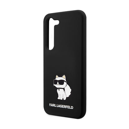 Karl Lagerfeld Silicone Choupette – „Samsung Galaxy S24“ dėklas (juodas)