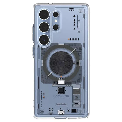 Spigen Ultra Hybrid Mag MagSafe – dėklas, skirtas „Samsung Galaxy S25 Ultra“ (Neo One)