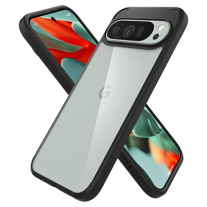Spigen Ultra Hybrid – Dėklas Google Pixel 9 Pro XL (matinė juoda)