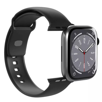 PURO ICON – tamprus dirželis, skirtas „Apple Watch“ 38/40/41/42 mm (S/M & M/L) (juodas)