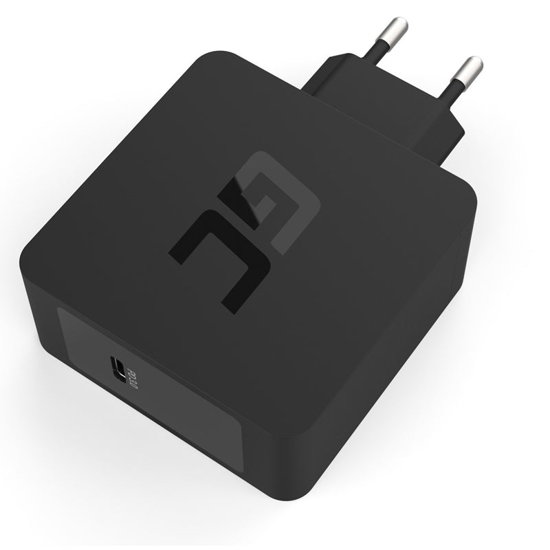 Green Cell USB-C 60W PD įkroviklis su USB-C laidu, skirtas Apple MacBook Pro 13, Asus ZenBook, HP Spectre, Lenovo ThinkPad ir kitiems