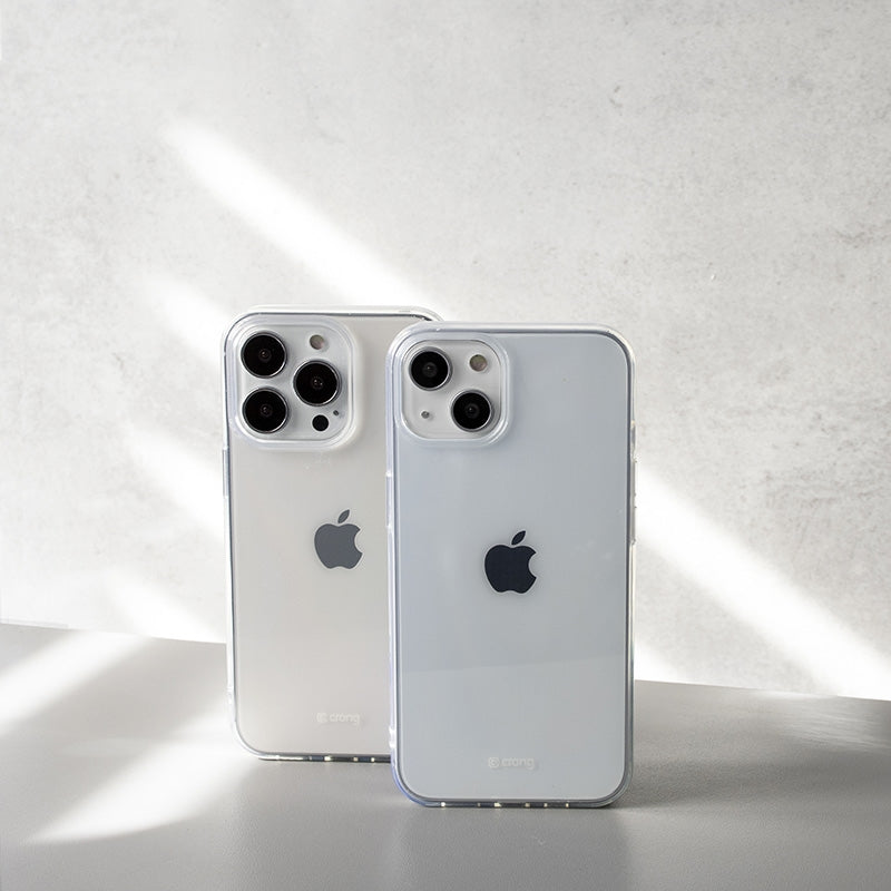 Crong Crystal Slim dėklas, skirtas „iPhone 13 Pro Max“ (skaidrus)