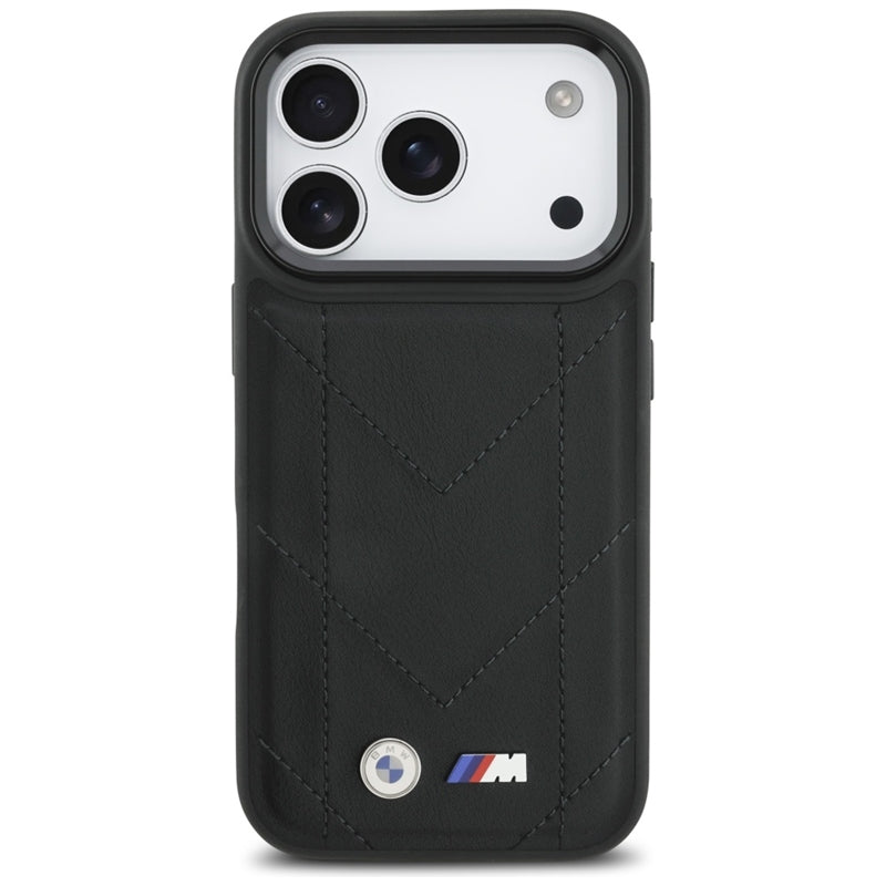 BMW M Dygštuotas logotipas MagSafe - iPhone 17 Pro dėklas (juodas)