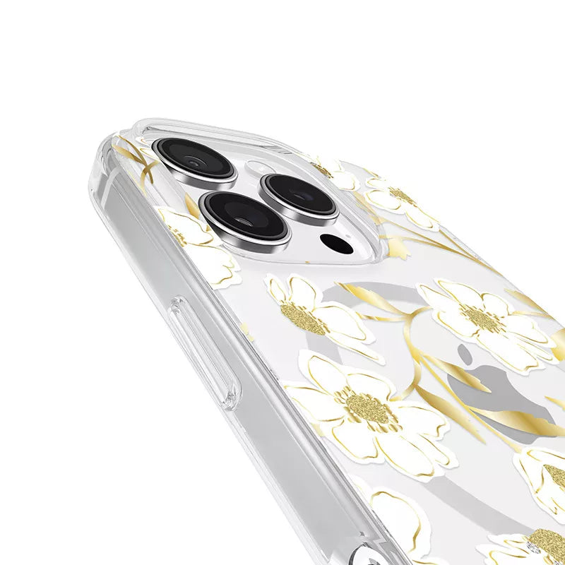 Kate Spade New York Protective Gems MagSafe – dėklas, skirtas iPhone 16 Pro (Sunshine Floral)