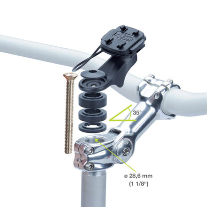 iGrip Universalus dviratininko laikiklis prie vairo „Splashbox“ išmaniems telefonams