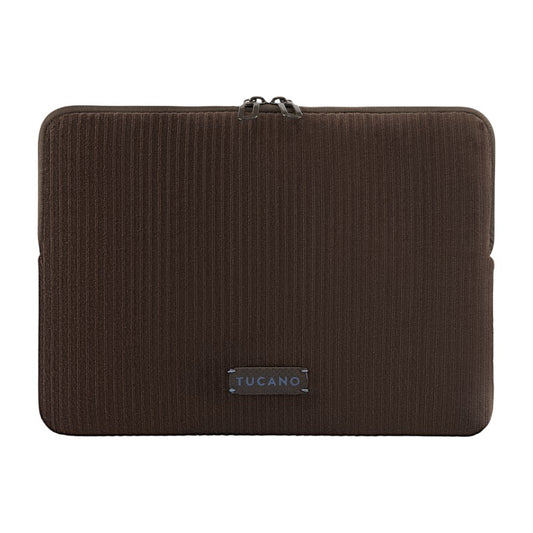 TUCANO Velluto 2 - Dėklas MacBook Air 13" (M4/M3/M2/M1/2025-2018) / Pro 13" / Nešiojamajam kompiuteriui 12" (rudas)