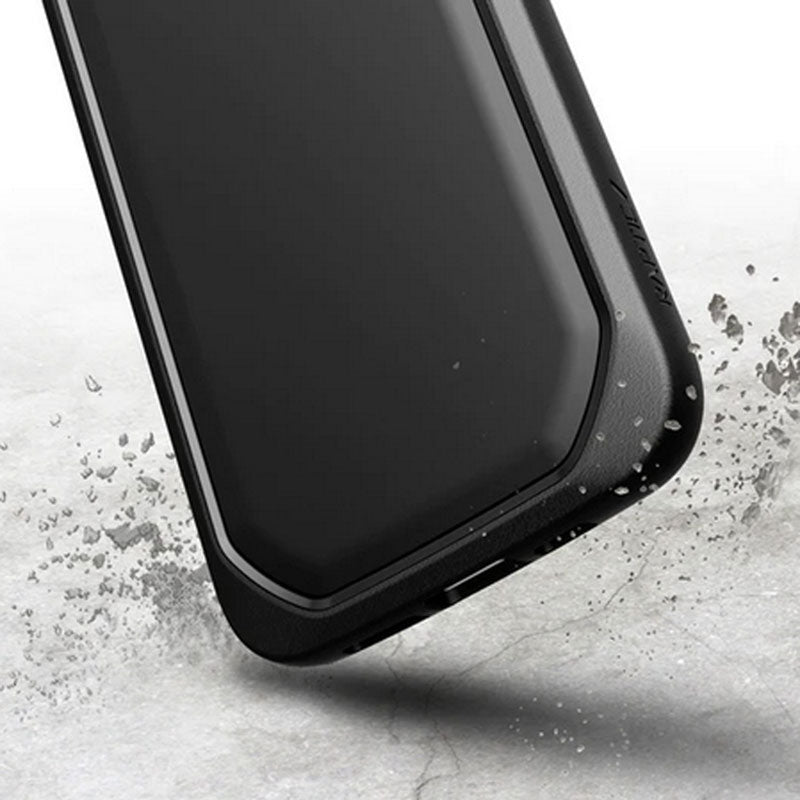 X-Doria Raptic Slim – biologiškai skaidomas dėklas iPhone 14 Pro Max (juodas)