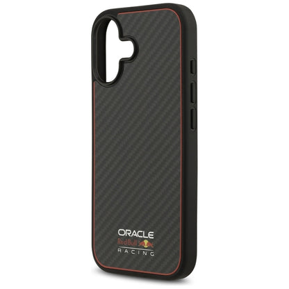 Red Bull Kevlar Logo Matt MagSafe - iPhone 17 dėklas (juodas)