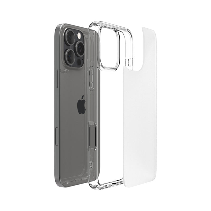Spigen Ultra Hybrid – dėklas iPhone 16 Pro Max (šaltai skaidrus)