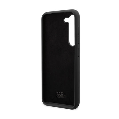 Karl Lagerfeld Silicone Choupette – „Samsung Galaxy S24“ dėklas (juodas)