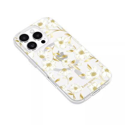 Kate Spade New York Protective Gems MagSafe – dėklas, skirtas iPhone 16 Pro (Sunshine Floral)