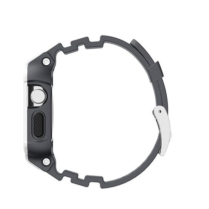 Incipio Octane juosta - šarvuota juosta, skirta „Apple Watch“ 38/40/41 mm (balta / pilka)