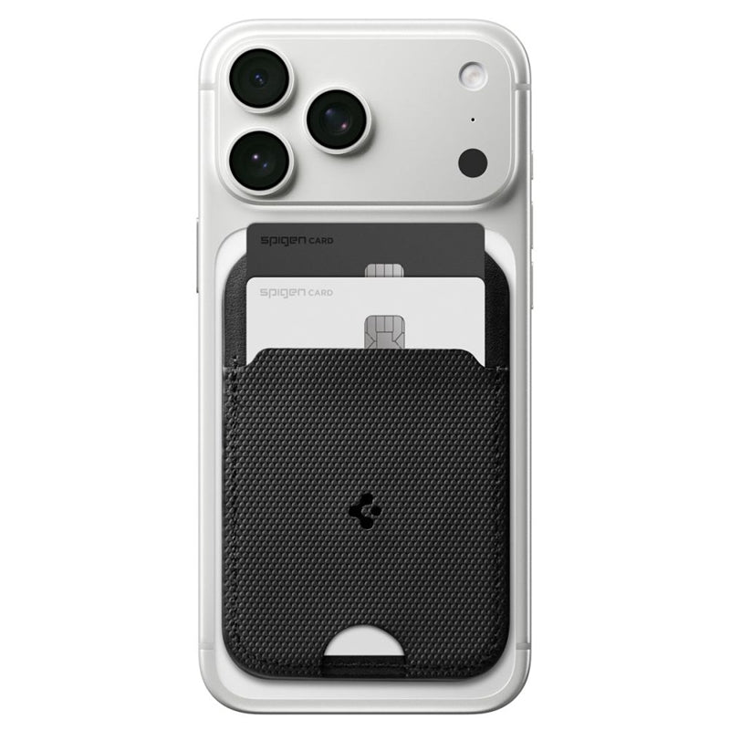 Spigen S314-2 Slim Fold Tripod MagSafe - Magnetinė piniginė su stovo funkcija (juoda)