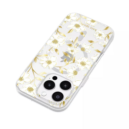 Kate Spade New York Protective Gems MagSafe – dėklas, skirtas iPhone 16 Pro (Sunshine Floral)
