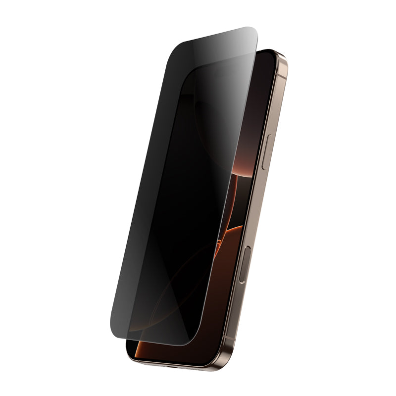 Crong Privacy 3D Armor Glass - Grūdintas apsauginis stiklas iPhone 17 Pro Max / iPhone 16 Pro Max