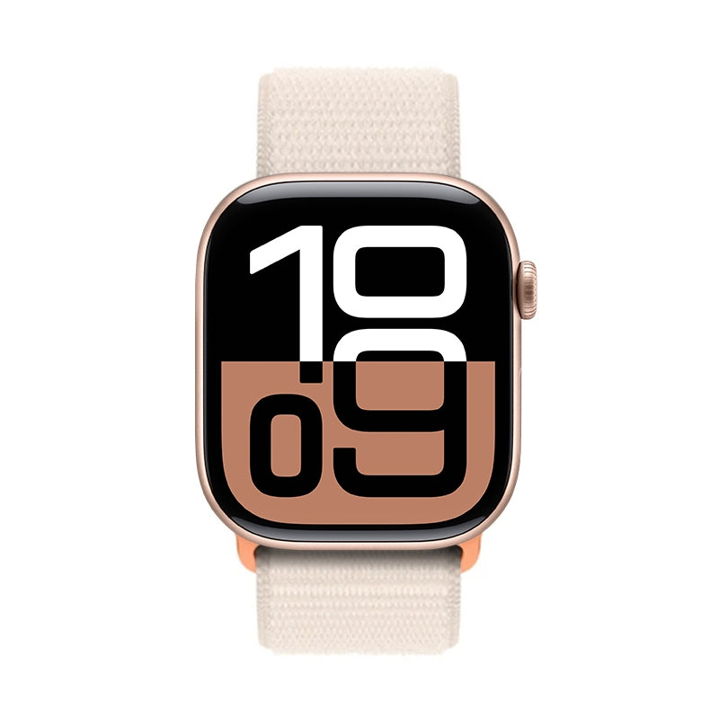 Crong Nylon – sportinis dirželis, skirtas „Apple Watch“ 38/40/41/42 mm (žvaigždžių šviesa)