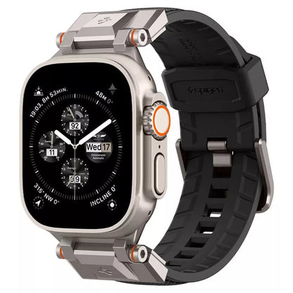 Spigen DuraPro Armor - Apyrankė, skirta Apple Watch 42/44/45/49 mm (juoda)