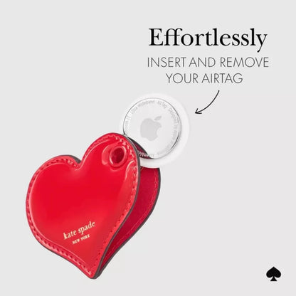 Kate Spade New York raktas – apsauginis dėklas „Apple AirTag“ (širdelė)
