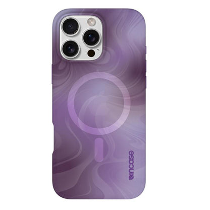 Incase Halo MagSafe dėklas – dėklas, skirtas iPhone 16 Pro Max (Oil Slick Lilac)