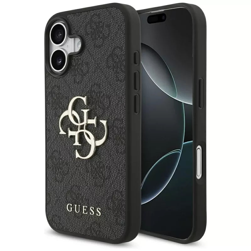 Guess 4G Big Logo - Dėklas iPhone 17 (juodas)