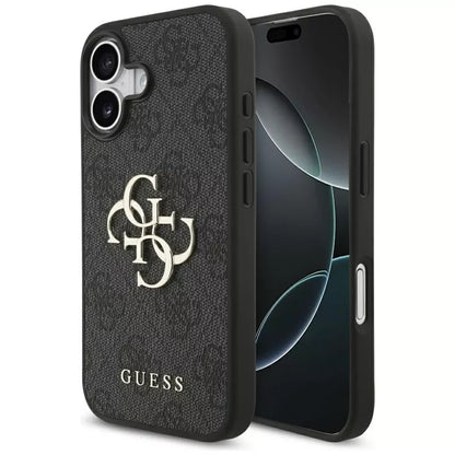 Guess 4G Big Logo - Dėklas iPhone 17 (juodas)