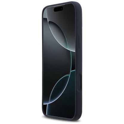 Red Bull Silikoninis Oversize Vertikalus Logotipas MagSafe - iPhone 17 Pro Max dėklas (Tamsiai mėlynas)