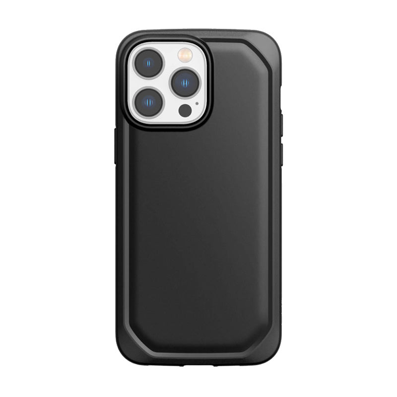 X-Doria Raptic Slim – biologiškai skaidomas dėklas iPhone 14 Pro Max (juodas)