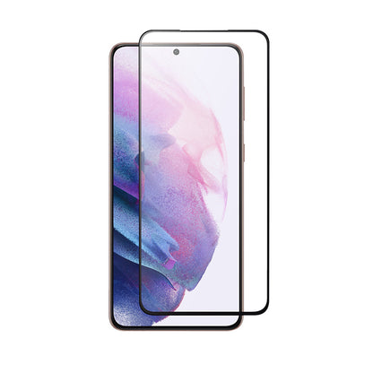 Crong 7D Nano lankstus stiklas – Neardus 9H hibridinis stiklas visam Samsung Galaxy S21 ekranui