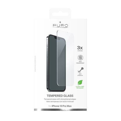 PURO ekrano apsauginis stiklas, skirtas iPhone 14 Plus / iPhone 13 Pro Max