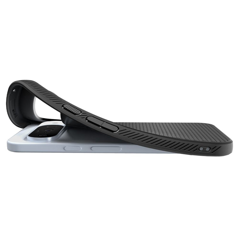 Spigen Liquid Air Mag dėklas Google Pixel 10 / 10 Pro (Matinė juoda)