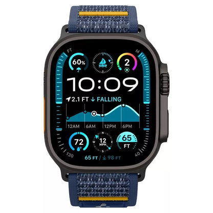 Spigen Athlex Air - Dirželis, skirtas Apple Watch 44/45/46/49 mm (Aktyvi tamsiai mėlyna)