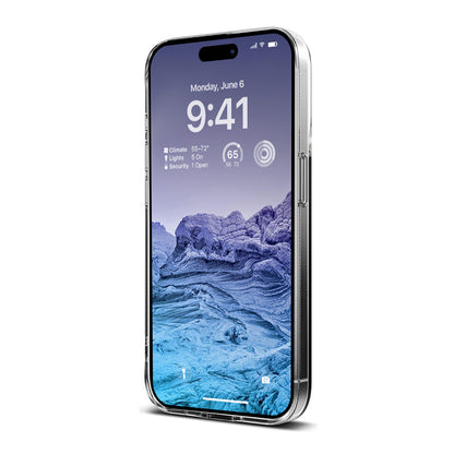 Crong Crystal Slim Cover – dėklas iPhone 15 Pro (skaidrus)