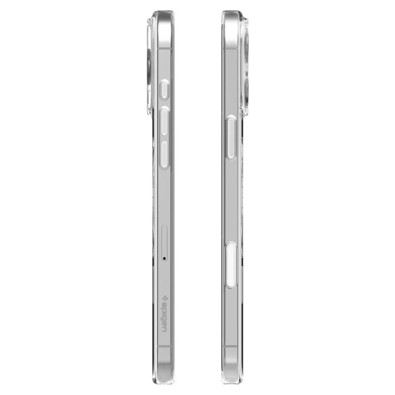 Spigen Thin Fit T Mag MagSafe dėklas iPhone 16 Pro (Skaidrus / Baltas)