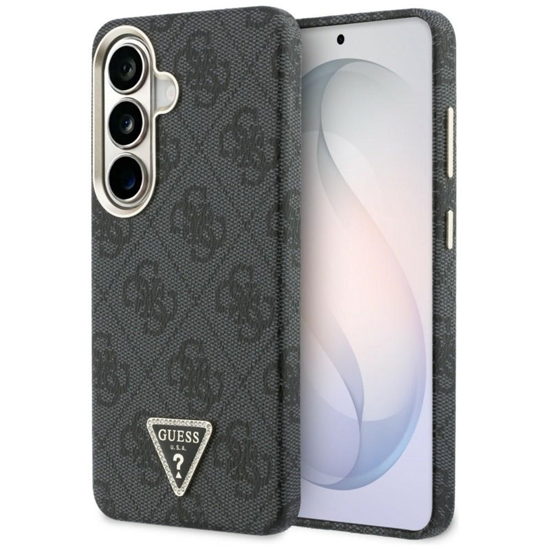 Guess 4G Triangle Logo MagSafe - Samsung Galaxy S26 dėklas (Juodas)
