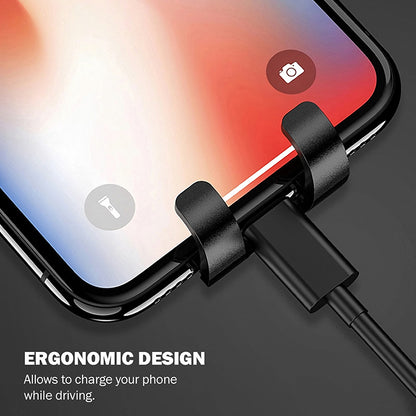 Crong Gravity Automatinis automobilinis laikiklis – Gravitacinis telefonų laikiklis 4.7"-6.5" (juodas)