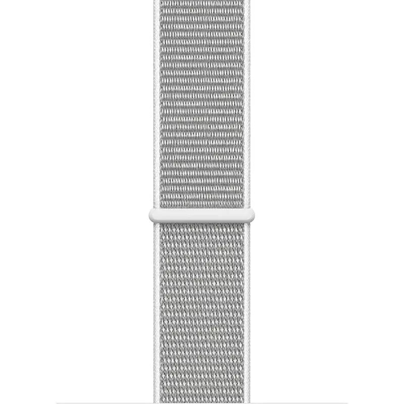 Crong Nylon - sportinis dirželis, skirtas „Apple Watch“ 44/45/46/49 mm (sidabro pilkas)