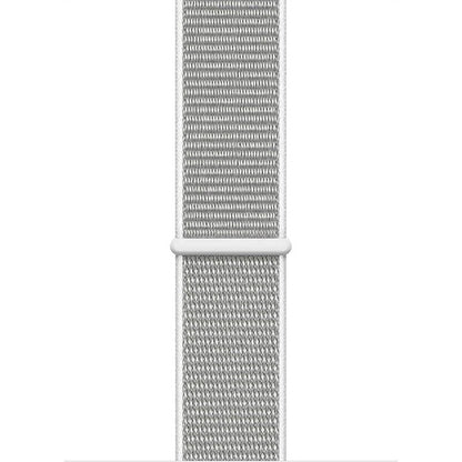 Crong Nylon - sportinis dirželis, skirtas „Apple Watch“ 44/45/46/49 mm (sidabro pilkas)