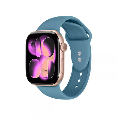 Crong Liquid - dirželis, skirtas Apple Watch 38/40/41/42 mm (jūros mėlyna)