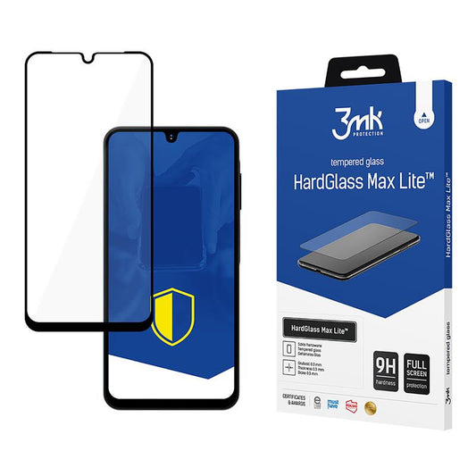3mk HardGlass Max Lite - Grūdintas stiklas, skirtas Samsung Galaxy A16 4G/5G (Juoda)