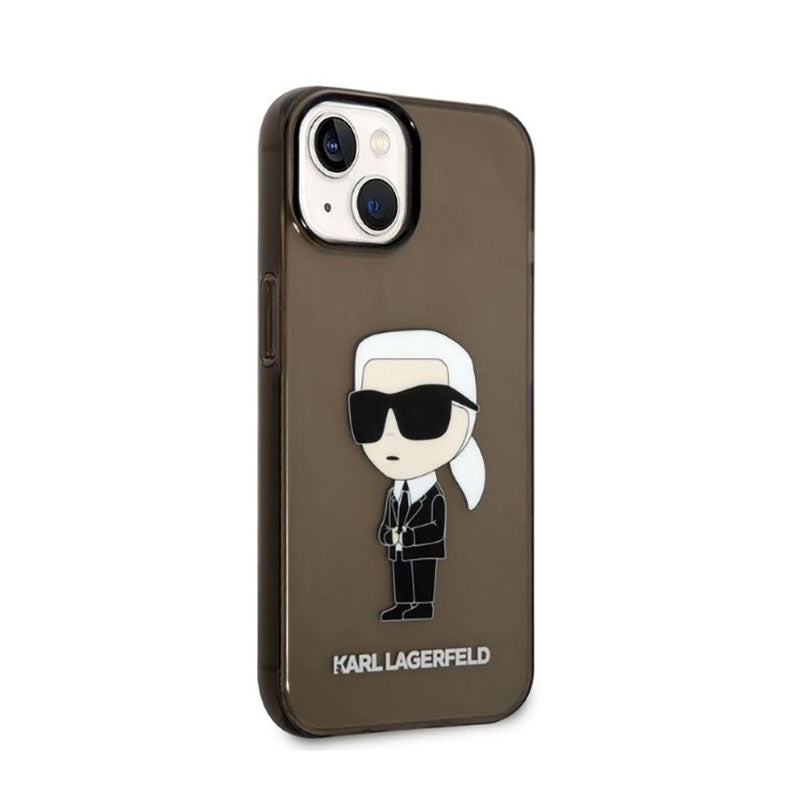 Dėklas Karl Lagerfeld IML NFT Ikonik (Juodas) skirtas iPhone 14 Plus