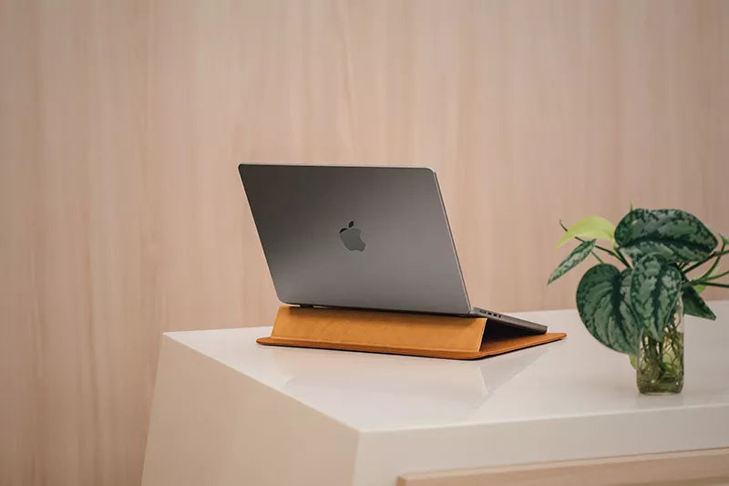 Moshi Muse 14" 3-in-1 Slim Sleeve nešiojamojo kompiuterio dėklas (Luna Pink)