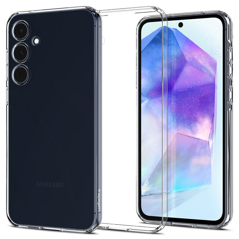 "Spigen Liquid Crystal" - "Samsung Galaxy A55 5G" dėklas (skaidrus)