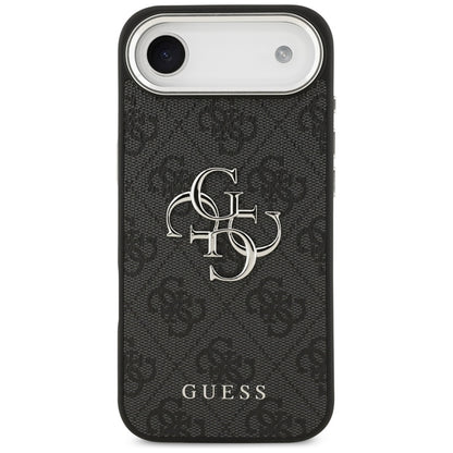 Guess 4G Big 4G Classic Logo dėklas iPhone Air (Juoda / Sidabrinė)