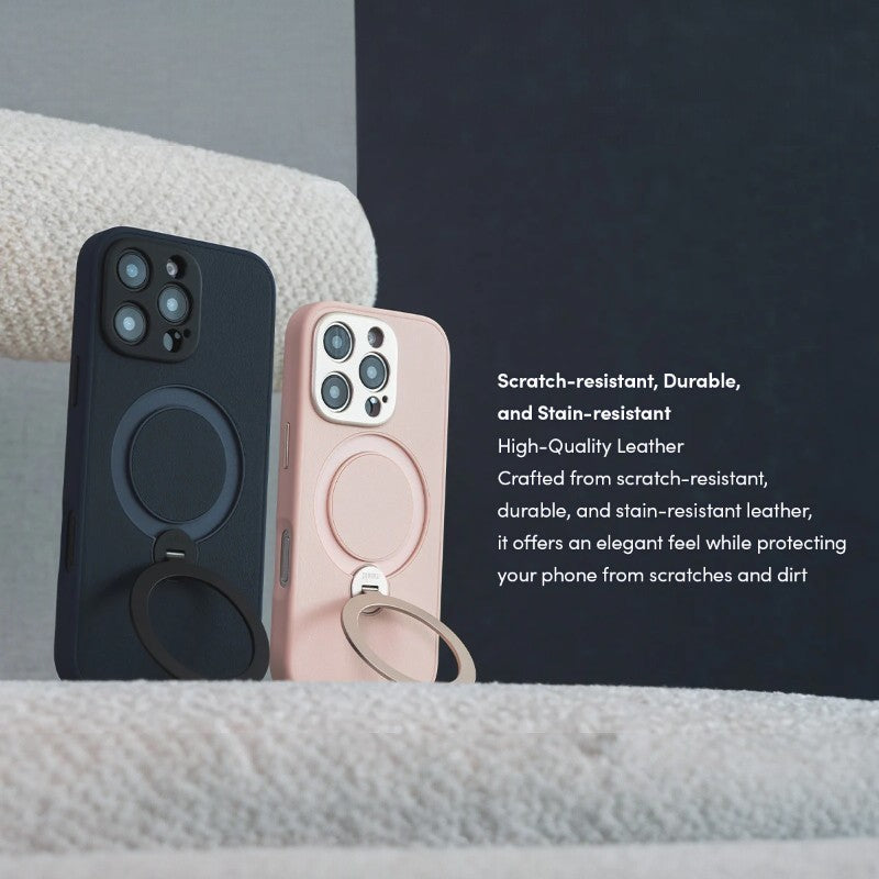 Moshi Kameleon MagSafe – dėklas skirtas iPhone 16 Pro Max su stovu (Shell Pink)