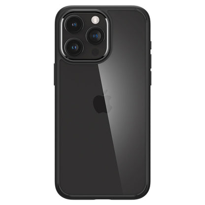 Spigen Ultra Hybrid – dėklas, skirtas „iPhone 15 Pro“ (matinė juoda)