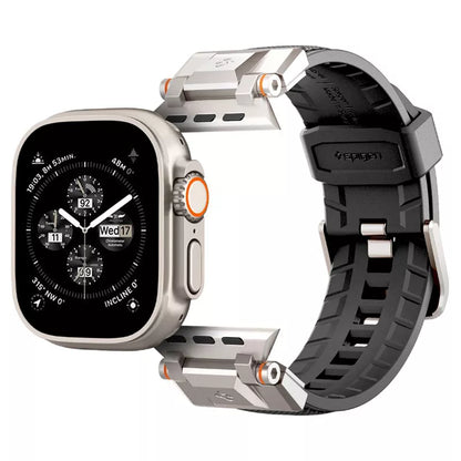 Spigen DuraPro Armor - Apyrankė, skirta Apple Watch 42/44/45/49 mm (juoda)