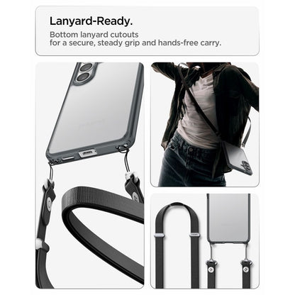 Spigen Ultra Hybrid – dėklas, skirtas Samsung Galaxy S26 (Space Crystal)