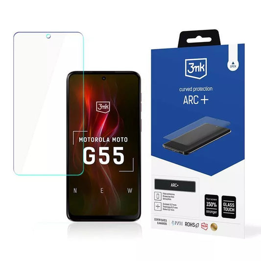 3mk ARC+ - Apsauginė plėvelė, skirta Motorola Moto G55 5G