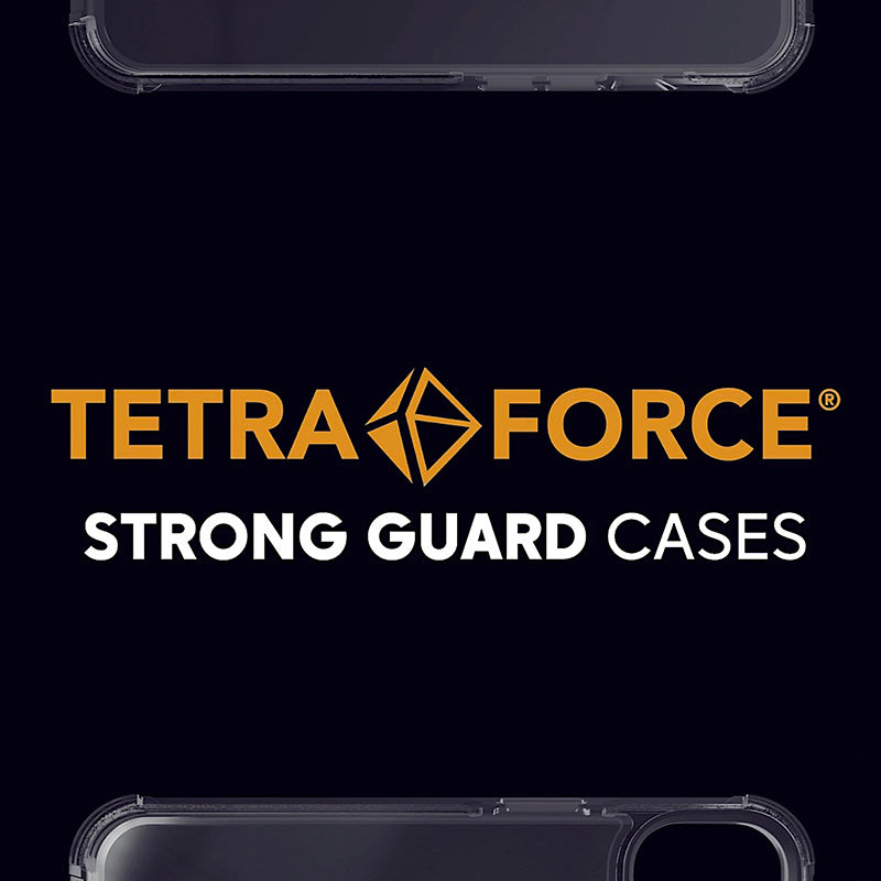Cellularline Tetra Force Strong Guard – „iPhone 15 Pro“ dėklas su „MICROBAN“ danga (permatomas)
